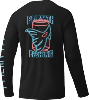 Palmyth Fishing Shirts for Men Long Sleeve Sun Protection Shirts UV UPF 50  T-Shirt Quick Dry