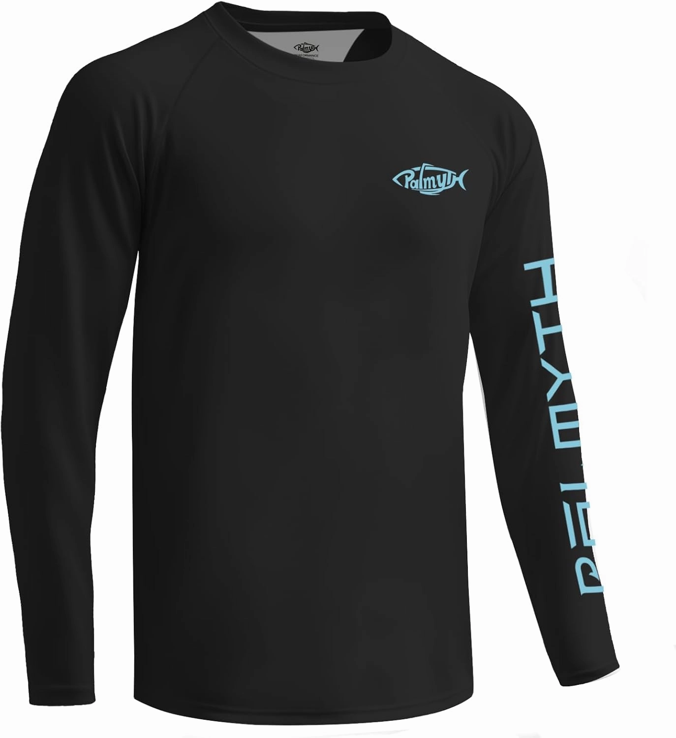 Palmyth Fishing Shirts for Men Long Sleeve Sun Protection Shirts UV UPF 50  T-Shirt Quick Dry