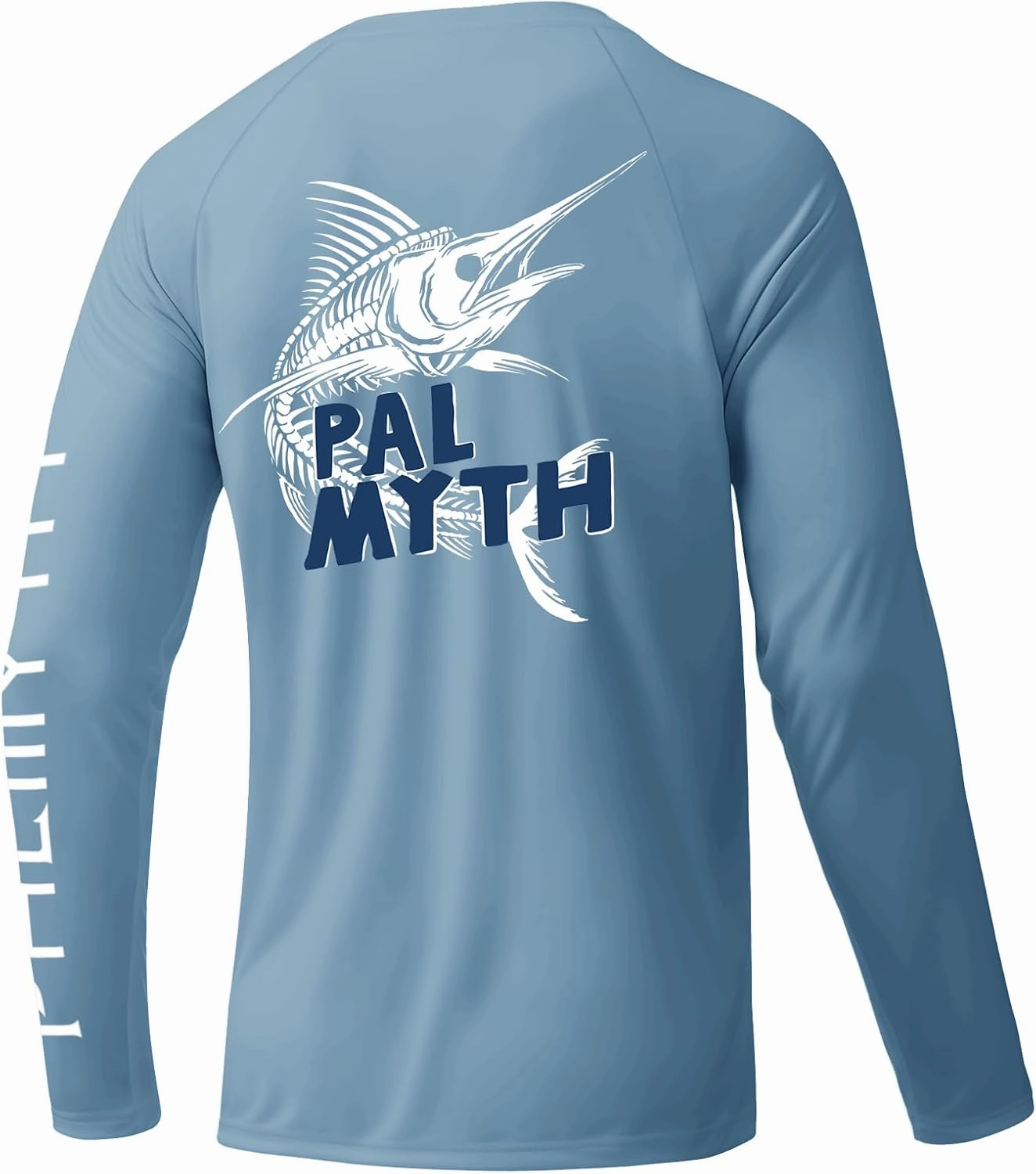 Palmyth Fishing Shirts for Men Long Sleeve Sun Protection Shirts UV UPF 50  T-Shirt Quick Dry