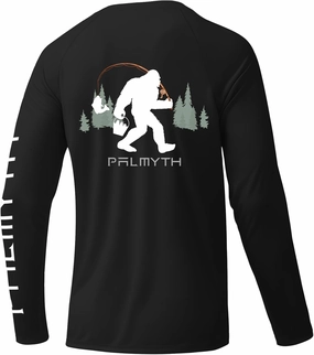 Palmyth Fishing Shirts for Men Long Sleeve Sun Protection Shirts UV UPF 50  T-Shirt Quick Dry