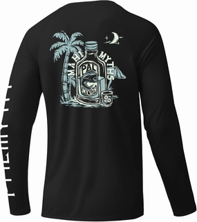 Palmyth Fishing Shirts for Men Long Sleeve Sun Protection Shirts UV UPF 50  T-Shirt Quick Dry