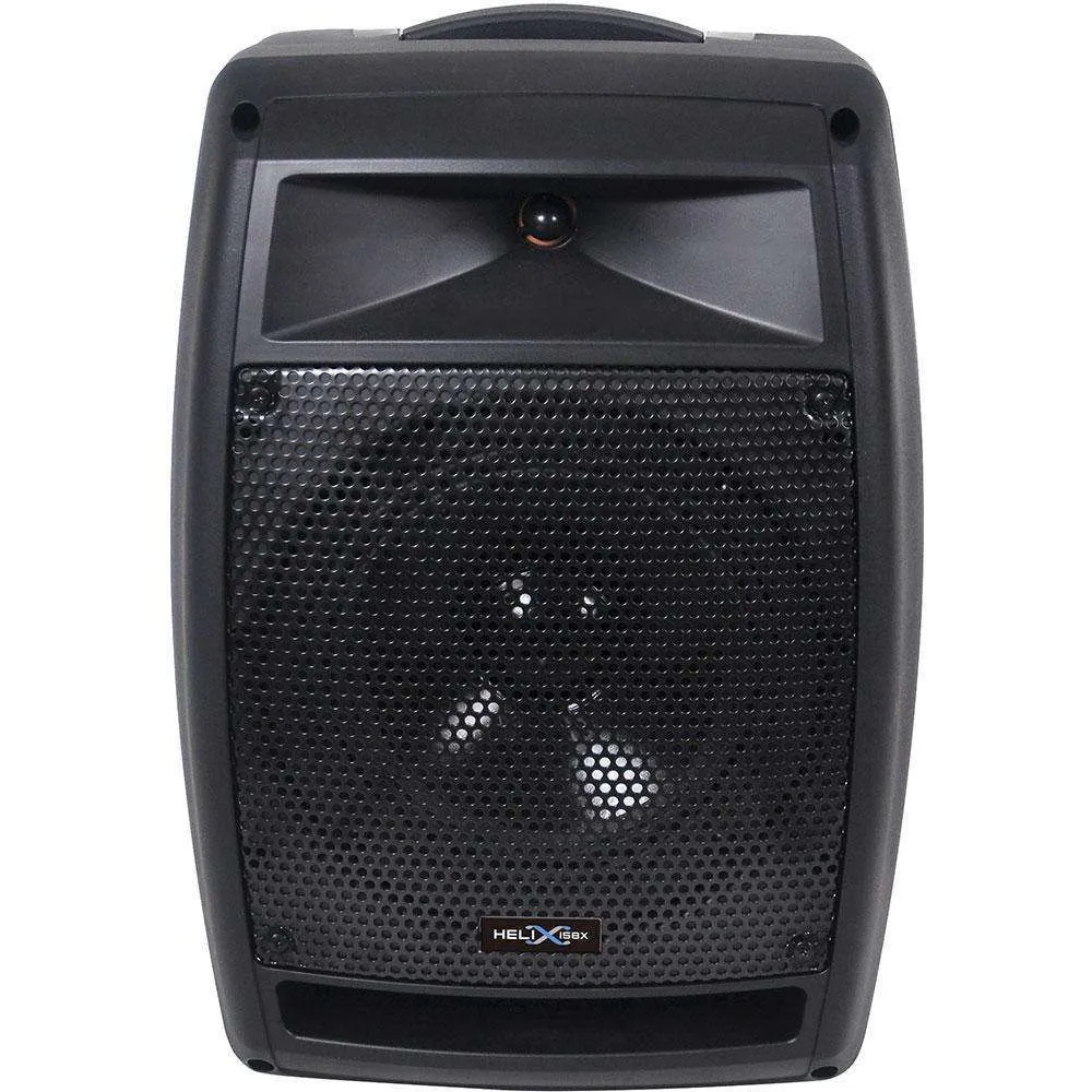 Parallel Audio HELIX-158X 150W Battery Powered Portable Performance PA System