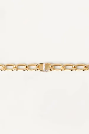 Pdpaola Mini Letters Bracelet: L