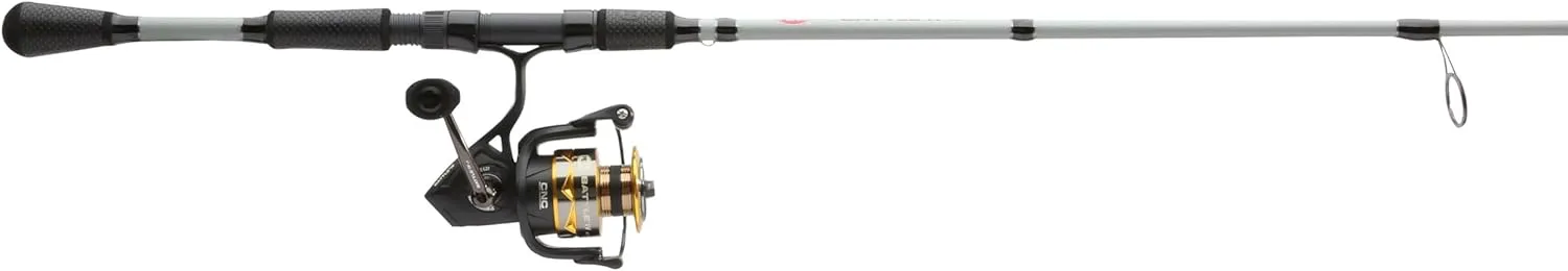 PENN Battle IV Spinning Reel and Fishing Rod Combo