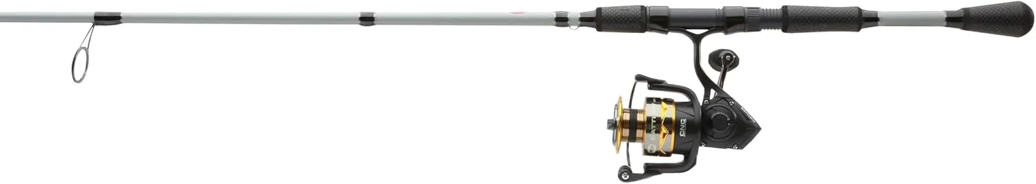 PENN Battle IV Spinning Reel and Fishing Rod Combo