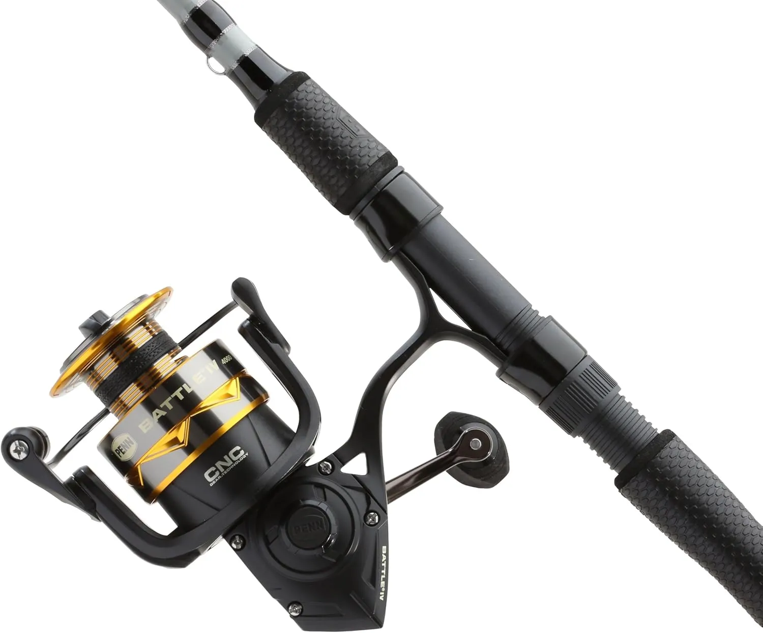 PENN Battle IV Spinning Reel and Fishing Rod Combo