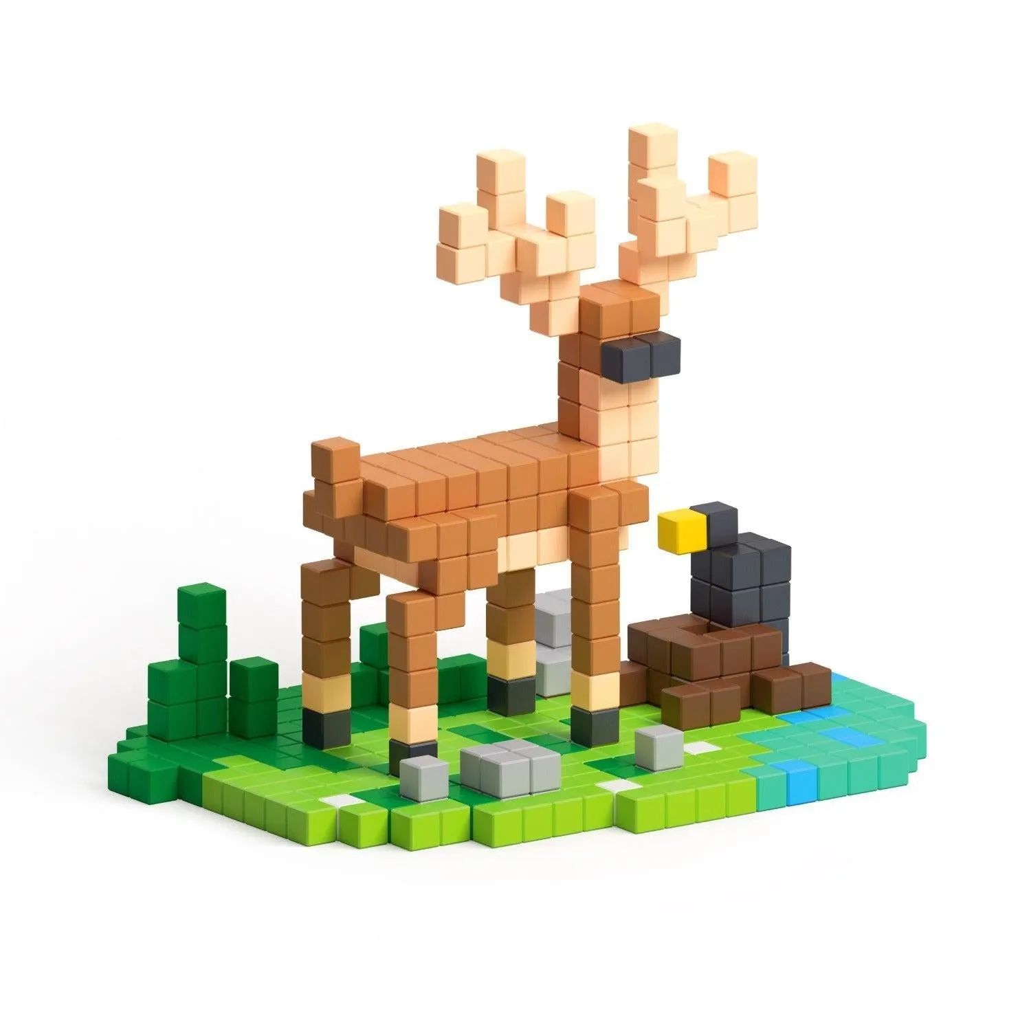 PIXIO-1600 Magnetic Blocks in 16 Colors  Free App