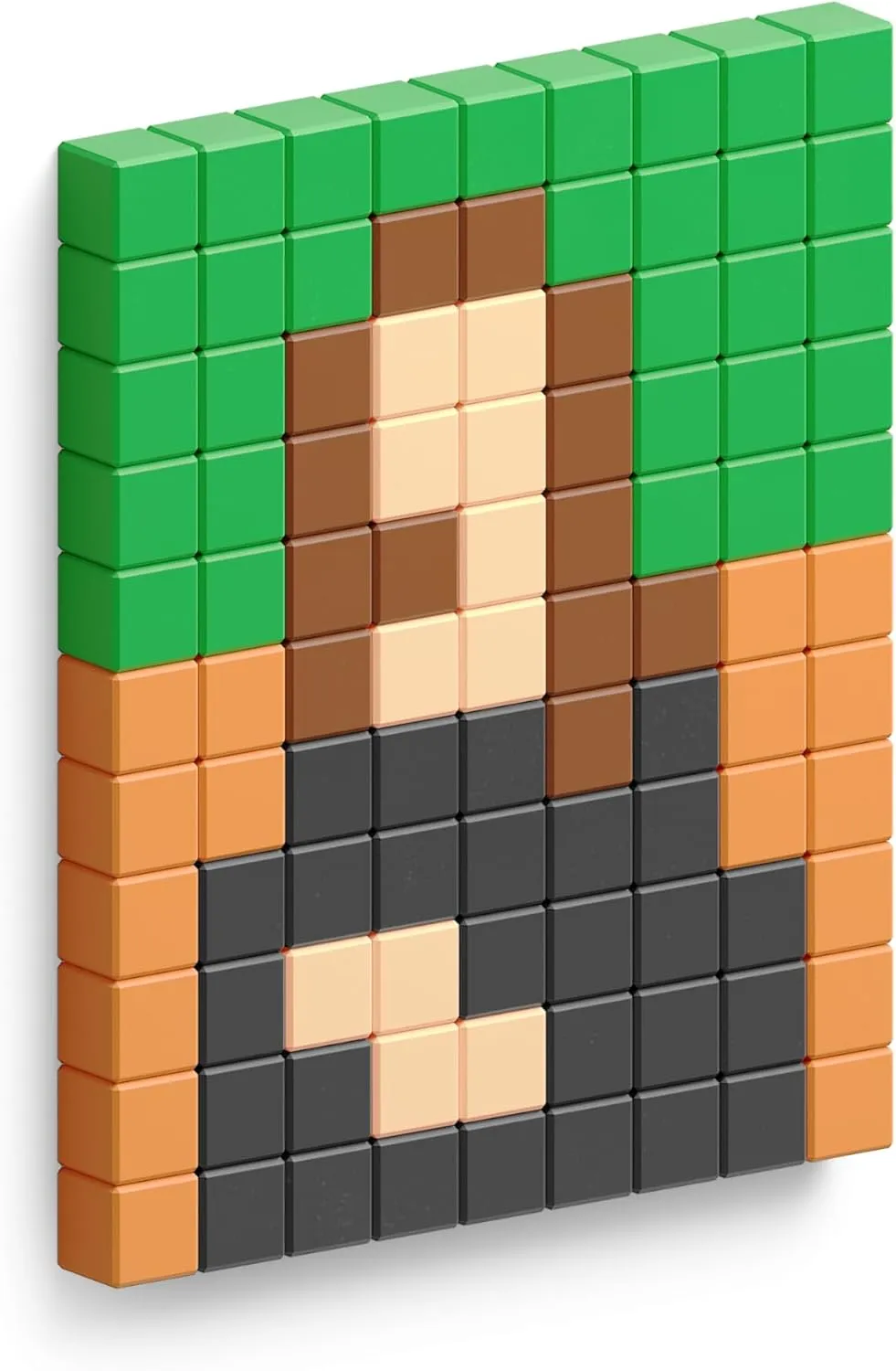PIXIO Magnetic Blocks - Mona Lisa Leonardo Da Vinci - Pixel Art Building Toys - Open Ended Toys - Geek Gifts - Geek Toys - Display Desk Toys for Office for Adults - Tiny Toys Magnet Blocks