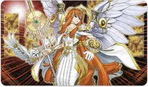 Playmat Kurikara Divincarnate Purrely TCG CCG OCG Trading Card Game Mat 600X350mm   Free Bag (D0007) (Minerva, The Exalted Lightsworn D586)