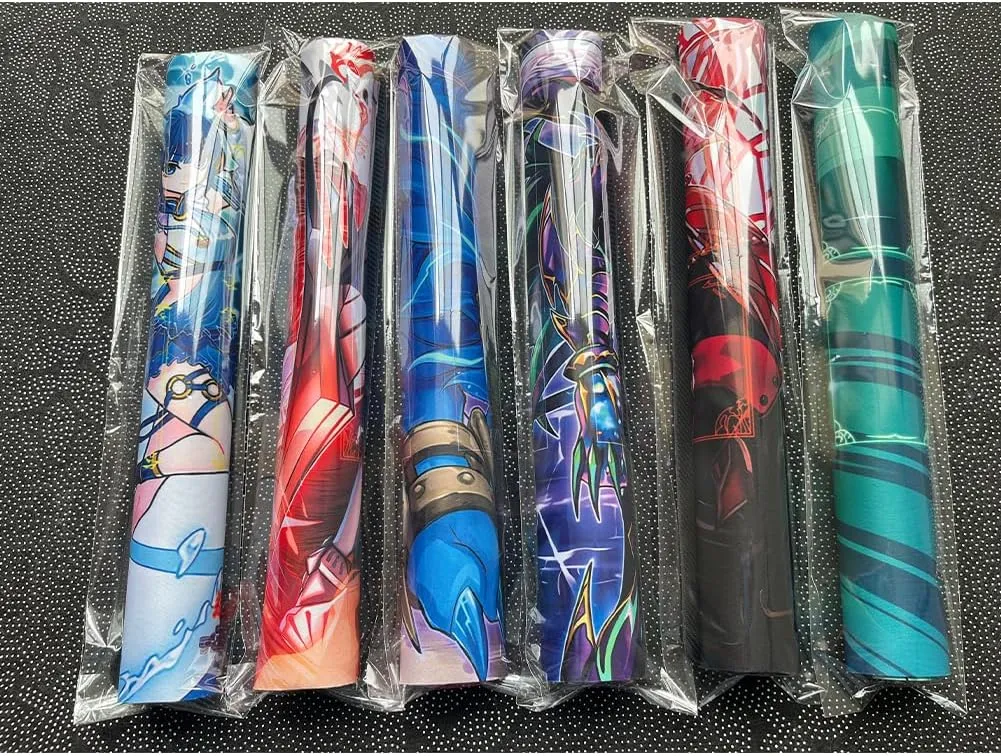 Playmat Sky Striker Six Samurai The Legendary Exodia Incarnate TCG CCG OCG Trading Card Game Mat 600X350mm   Free Bag (D0007) (M∀LICE Malice 499)