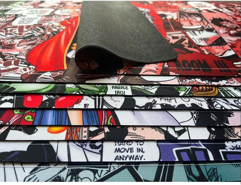 Playmat Trading Card Game OPCG Mat CCG MTG Playmat TCG Card Game Table Mat Mouse Pad 600X350mm   Free Bag (H007) (Bonney H251)