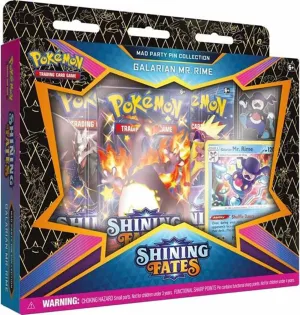 Pokémon TCG: Shining Fates Mad Party Pin Collection
