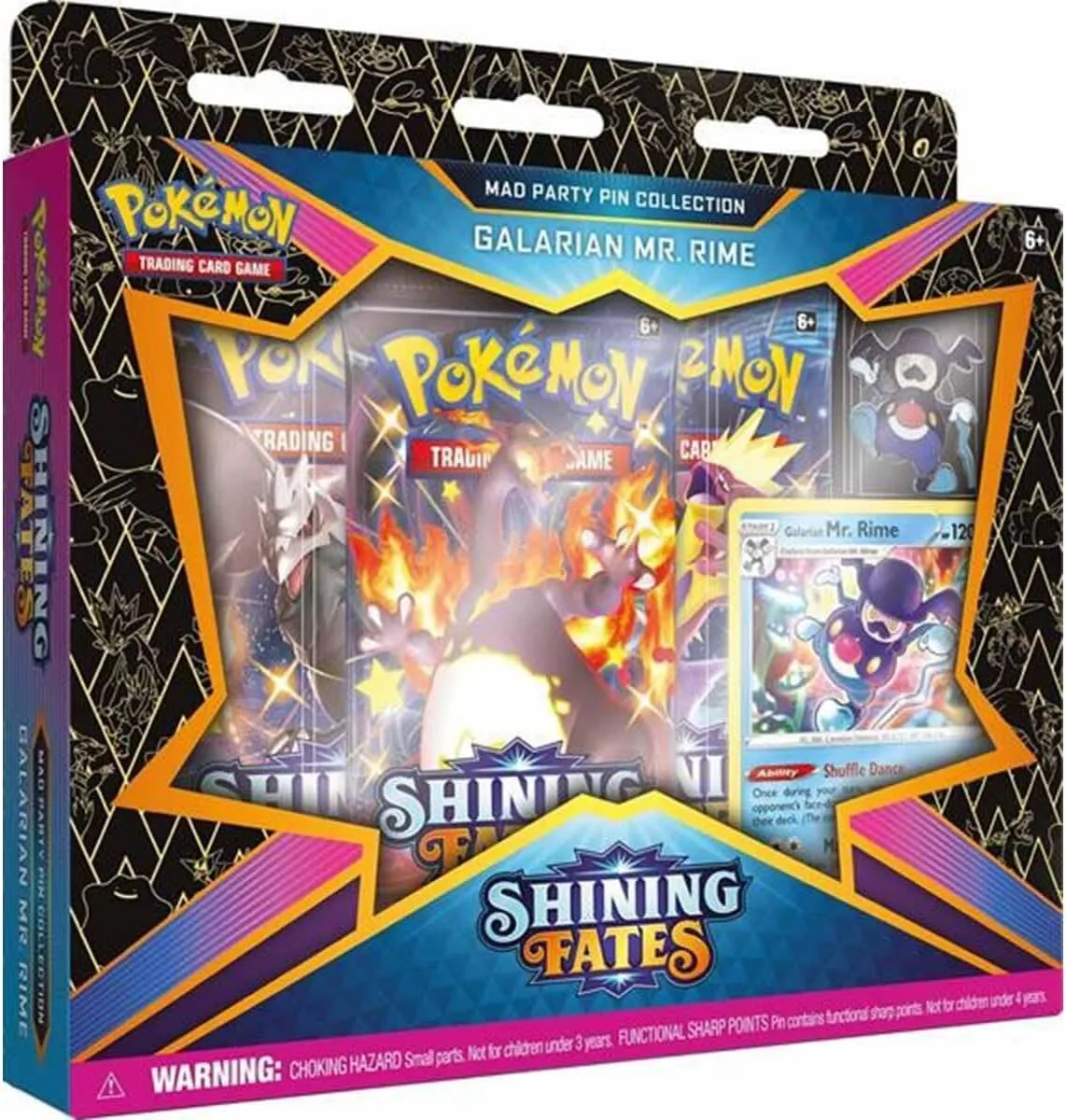 Pokémon TCG: Shining Fates Mad Party Pin Collection