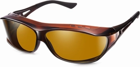 Polarized Sunglasses Wear Over Glasses Fitover Glasses for Men Sports Driving&Fishing UV400 Protection