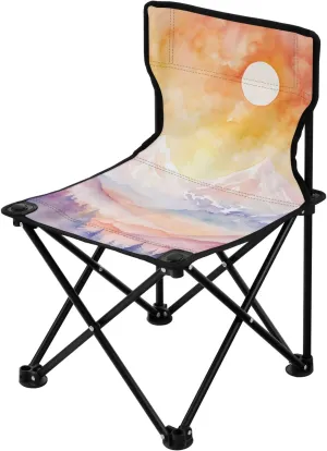 Portable Camping Folding Chairs Foldable Chair Small Moutain Painting Lightweight Backpacking Outdoor Outside Fishing