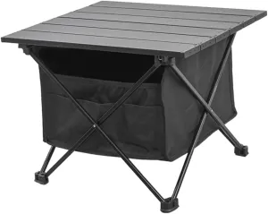 Portable Grill Table for Camping Easy to Set up Folding Camping Table Storage Bag