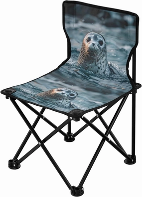 Portable Camping Folding Chairs Foldable Chair Small Seal Swimming Lightweight Backpacking Outdoor Outside Fishing