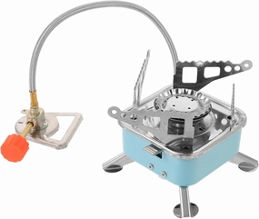 Portable Camping Stove Sturdy Folding Design for Outdoor Cooking Lightweight and Compact for Barbecue and Picnic for Hiking Camping and Travel