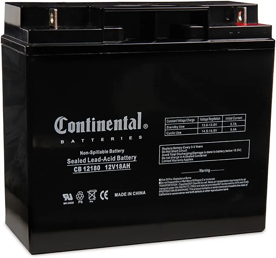 Power Sonic PS-12180-NB Battery (Replacement)