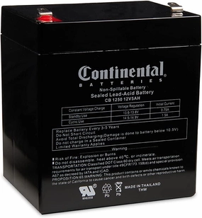 Power Sonic PS-1250-F1 Battery (Replacement)