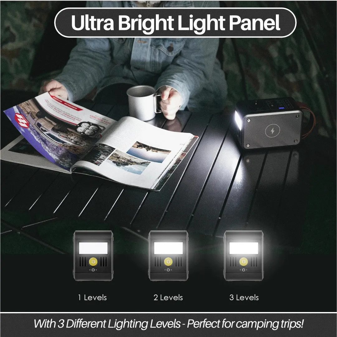 PPT Powerpack Lite 88Wh 80W AC/DC Output Rechargeable Portable Power Station