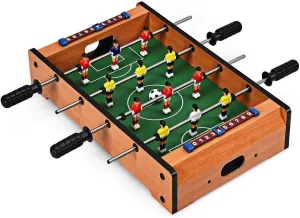 Premium Tabletop Foosball Game Set – Compact Classic 2-Player Indoor Soccer Game Construction – Perfect for Home, Office, and Small Spaces