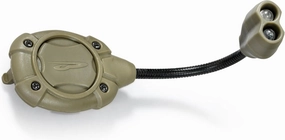 Princeton Tec Switch MPLS 10 Lumen Ultrabright Red/White LED Light, Universal Mounting System for Hardhats and Flexi-Neck Design, Essential for Law Enforcement, Military, and Trade Work, Olive Drab