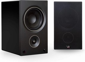 PSB Speakers AM5 Powered Bookshelf Speakers with Bluetooth and Phono Preamp - Black