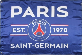 PSG Paris Saint Germain Flag Banner 3x5 feet Soccer Durable Indoor or Outdoor Football Soccer 2Grommets