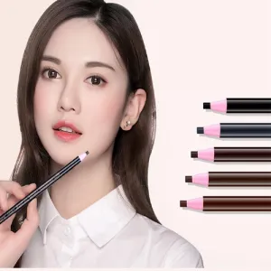 Pulling Eyebrow Pen 1818 Waterproof, Sweatproof, Non discoloring, Non fading, Colorful Makeup and Beauty Painting Eyebrow Pen (01 05)