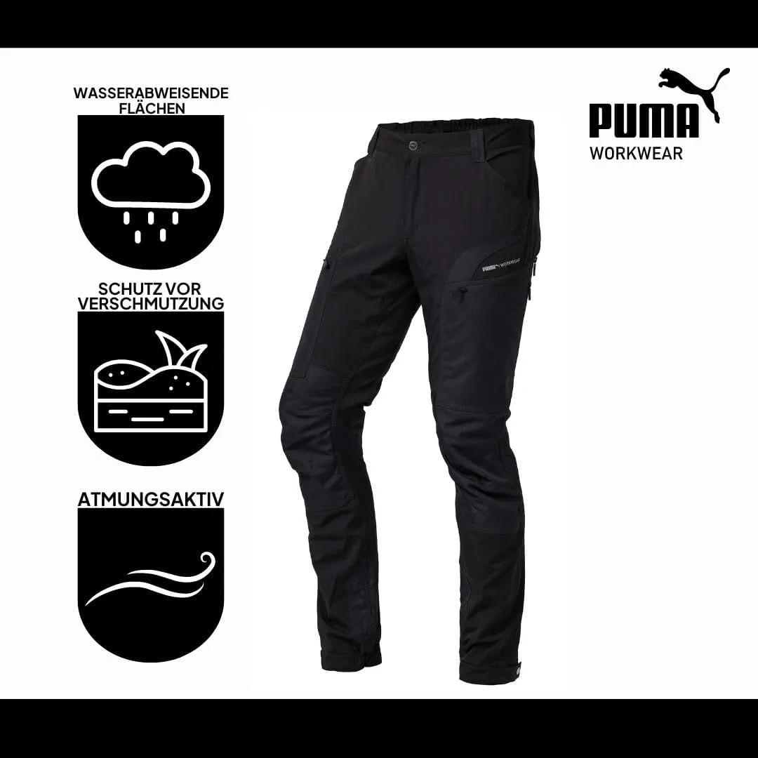 PUMA Workwear Pro-One Outdoor Hiking Pants Men - Breathable & Durable - Partially Water-Repellent - Ripstop Cargo Pants