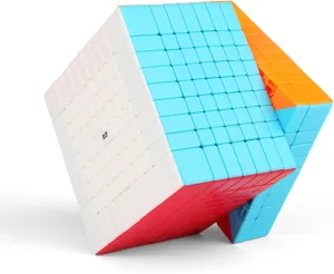 QY 9x9 Stickerless Bright Magic Cube 9x9x9 Speed Cube Puzzle Game Toys