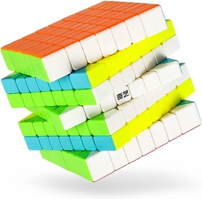 QY Qixing S 7x7 Stickerless Bright Magic Cube MoFangGe Qixing S 7x7x7 Speed Cube Puzzle Game Toys