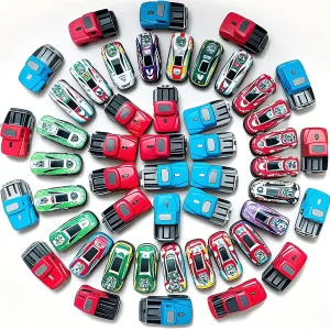 Race Cars for Kids, Mini Toy Car with Launcher Party Favors Race Vehicles Goodie Bag for Boys Girls Toddlers (24 Pcs Set)