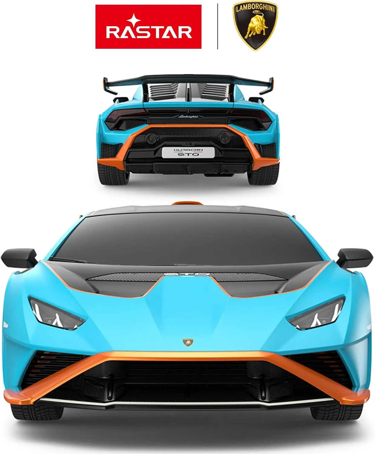RASTAR Lamborghini Remote Control Car, 1/24 RC Lamborghini Huracán STO Toy Car RC Cars, Gifts for Dad