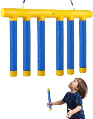 Reaction Time Training Toy,Falling Sticks Game,Catching Sticks Game,Drop Sticks Game,Upgrade Reflex Challenge Game,Hand Eye Coordination Training Toy for Kids and Adults(Yellow) 1