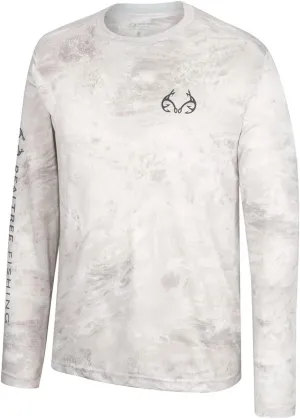 Realtree Men's Fishing Camo Sun Protection UV UPF 50  Long Sleeve Shirts and Hoodies Running Hiking Quick Dry