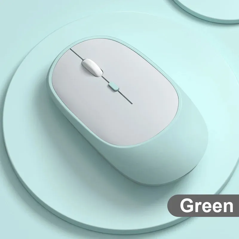 Rechargeable Dual Mode Wireless Mouse for Various Devices