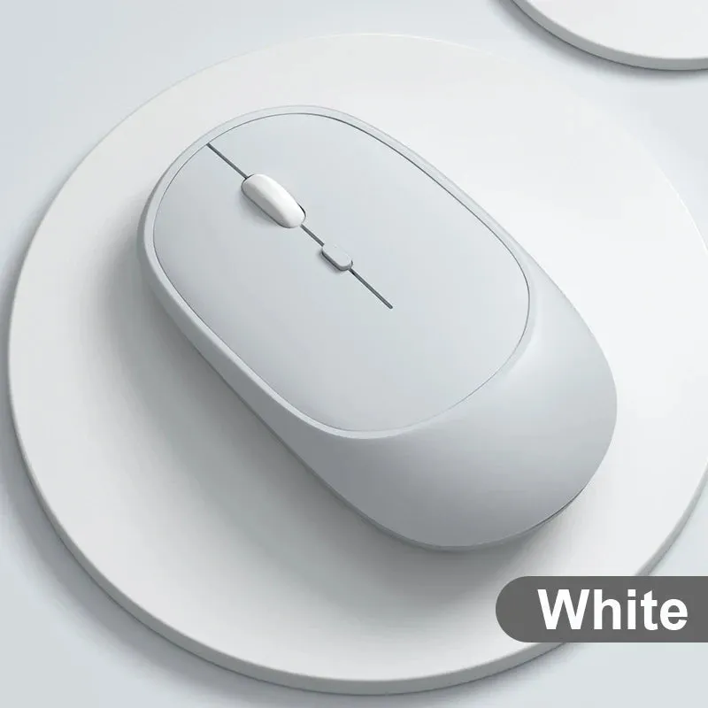 Rechargeable Dual Mode Wireless Mouse for Various Devices