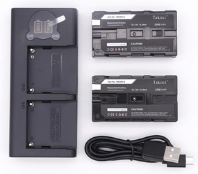 Rechargeable Battery Pack MSA 10038412 with 2 batteries compatible battery with LED charger Lithium ion rechargeable battery Compatible with MSA Evolution 5000/5200/DALI YRH300