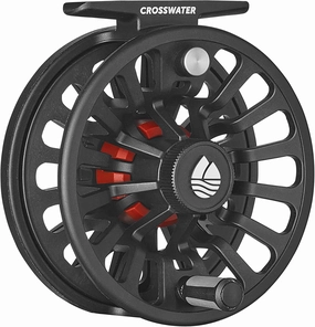 Redington Crosswater IV Fly Reel, Durable Fly Fishing Reel, Black, 4/5/6
