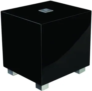 REL Acoustics Tzero MKIII Powered Subwoofer – 6.5-Inch Down-Firing Driver with Class D Amplifier, RCA Inputs, Compact Design for Home Theater, Stereo Systems, and Surround Sound – High Gloss Black