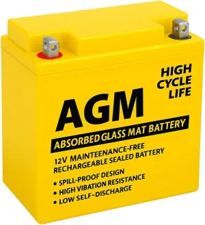 Replacement for 12V 8AH F2 SLA Replacement Battery for Go-Ped ESR750 Scooter Mod-EE5-4082