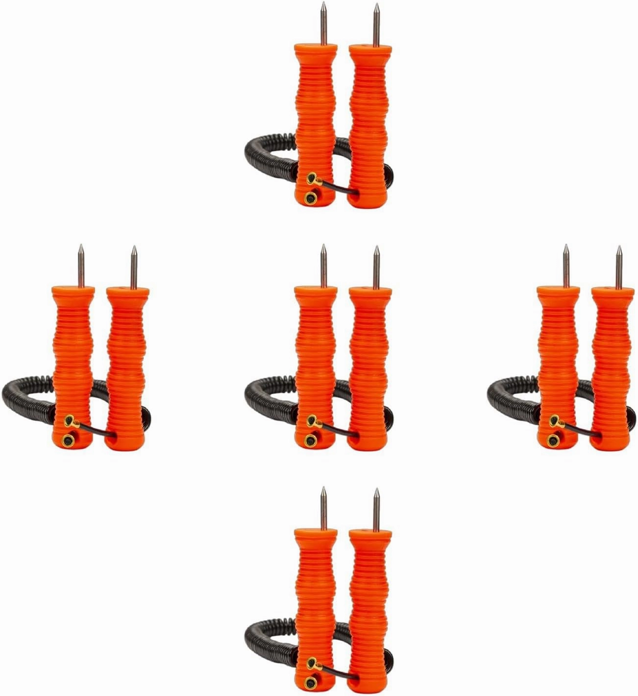 Retractable Ice Safety Pick for Ice Fishing Ice Ice Safety Spikes Fishing Safety Kits Ice Fishing Safety Gears Ice Breaking Accessories