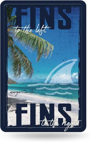Rico Industries Margaritaville 11" x 17" Metal Home Décor Sign