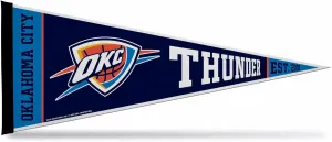 Rico Industries NBA Basketball Exclusive 12" x 30" Felt Wall Décor Pennant - Great for Home/Bed Room/Man Cave Décor