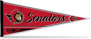Rico Industries NHL Hockey Classic 12" x 30" Felt Wall Décor Pennant - Great for Home/Bed Room/Man Cave Décor