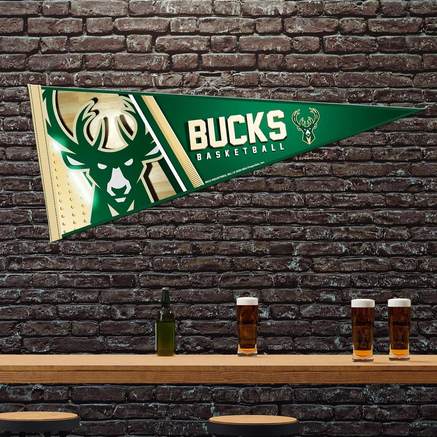 Rico Industries NHL Hockey Classic 12" x 30" Felt Wall Décor Pennant - Great for Home/Bed Room/Man Cave Décor