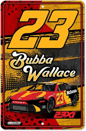 Rico Industries NASCAR Racing 11" x 17" Metal Home Décor Sign