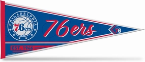 Rico Industries NBA Basketball 12" x 30" Felt Wall Décor Pennant - Great for Home/Bed Room/Man Cave Décor
